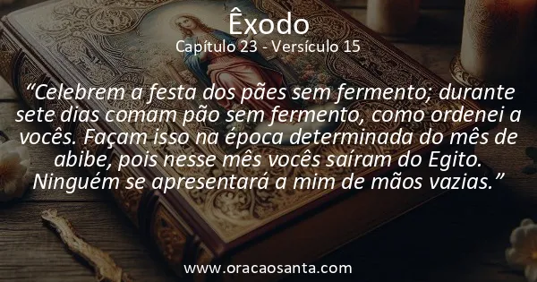 Êxodo 23:15