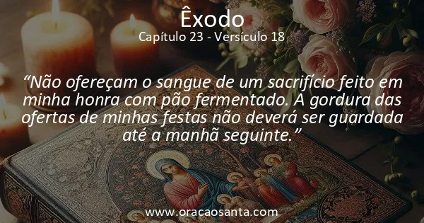 Êxodo 23:18