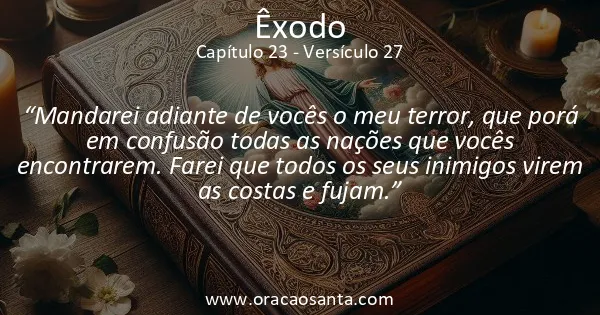 Êxodo 23:27
