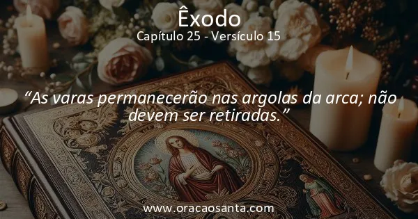 Êxodo 25:15