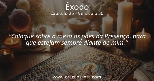 Êxodo 25:30