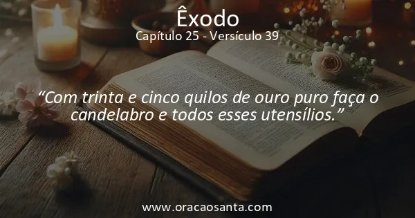 Êxodo 25:39