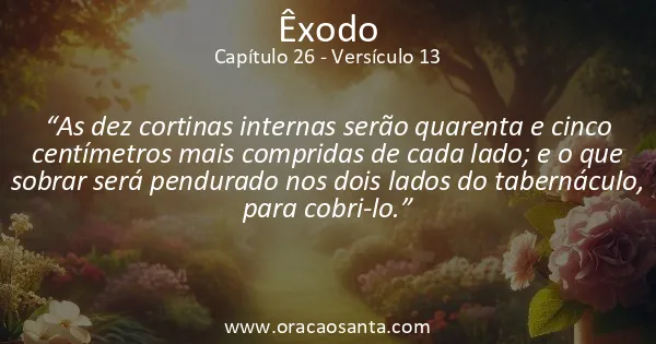 Êxodo 26:13