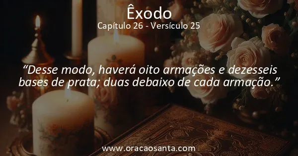 Êxodo 26:25