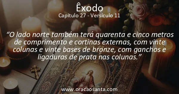 Êxodo 27:11