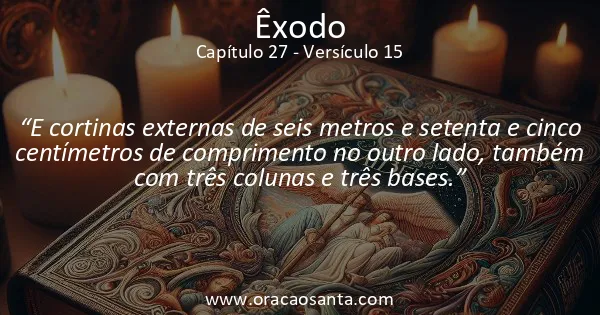 Êxodo 27:15