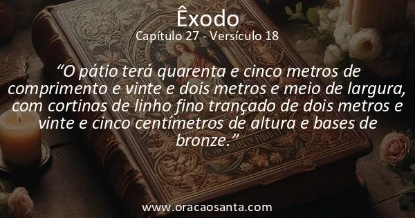 Êxodo 27:18
