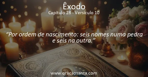 Êxodo 28:10
