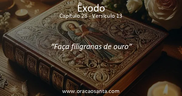 Êxodo 28:13