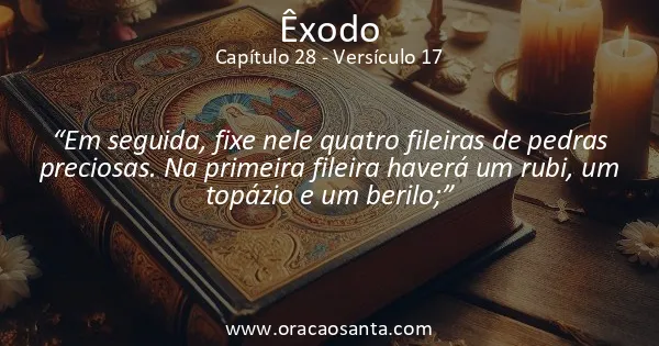 Êxodo 28:17