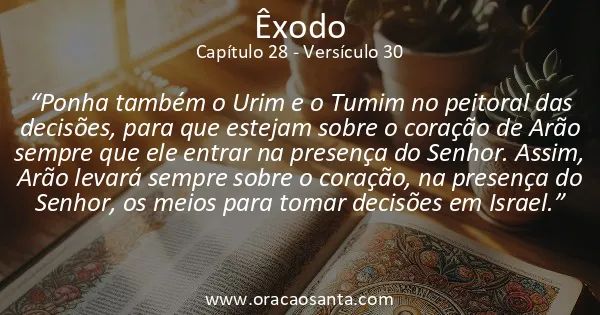Êxodo 28:30