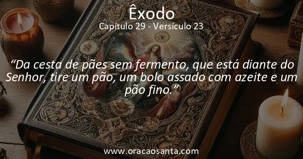Êxodo 29:23