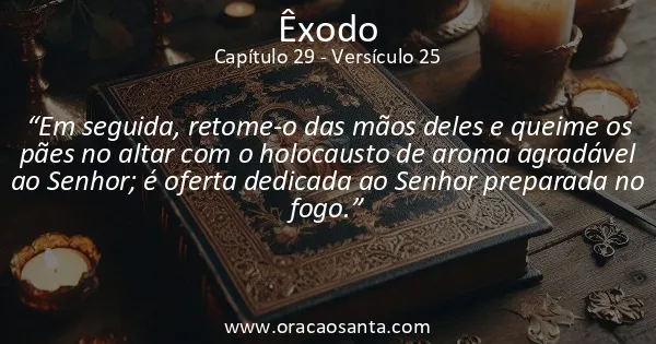 Êxodo 29:25