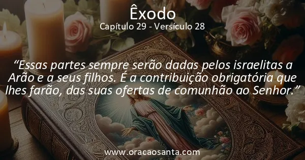 Êxodo 29:28