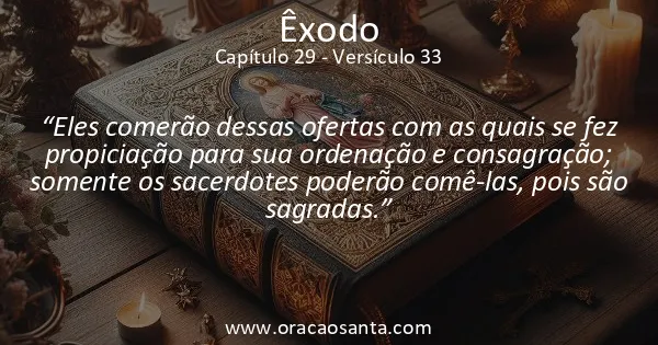 Êxodo 29:33