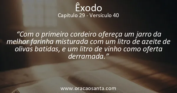 Êxodo 29:40