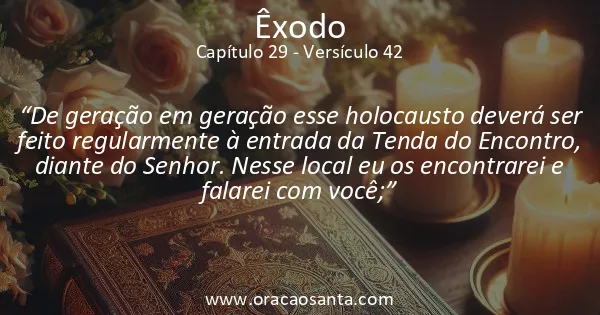 Êxodo 29:42
