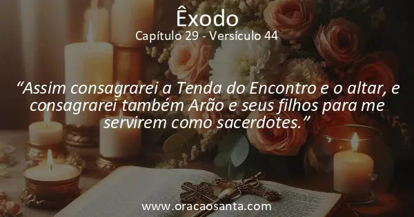 Êxodo 29:44