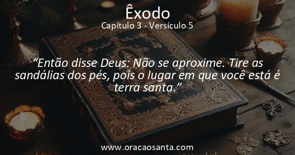 Êxodo 3:5