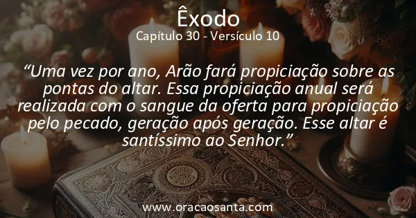 Êxodo 30:10