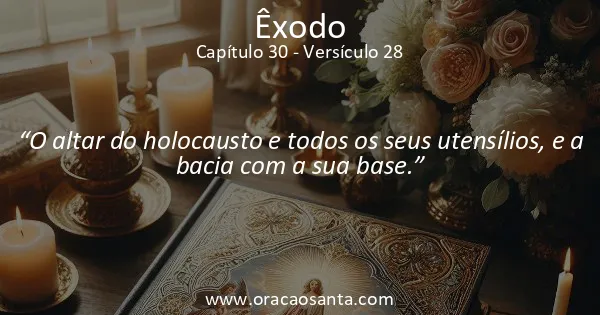 Êxodo 30:28