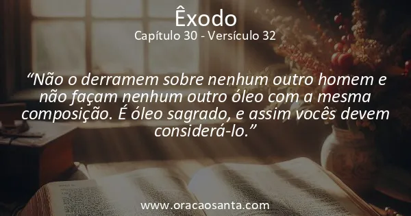 Êxodo 30:32
