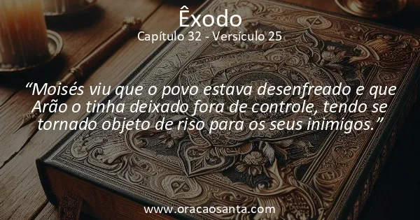 Êxodo 32:25