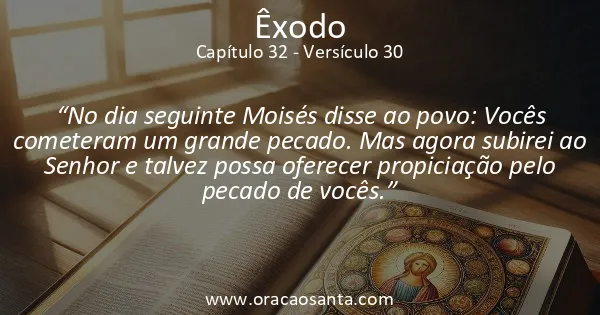 Êxodo 32:30