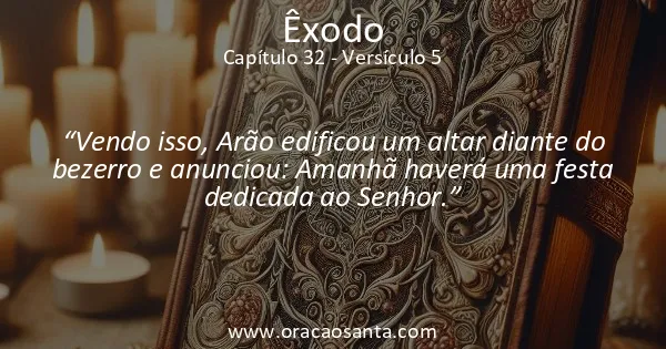 Êxodo 32:5