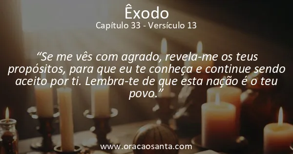 Êxodo 33:13