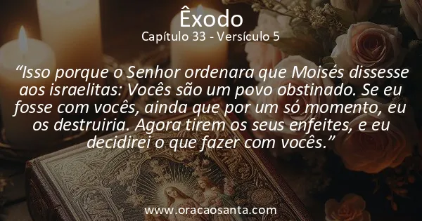 Êxodo 33:5
