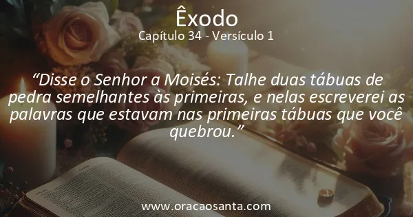 Êxodo 34:1