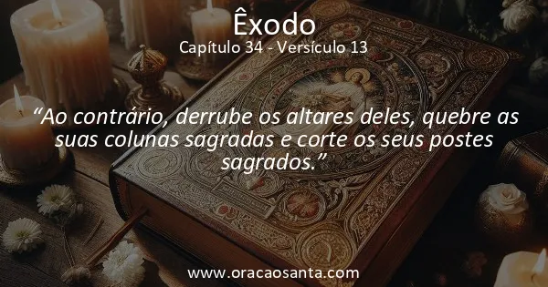 Êxodo 34:13