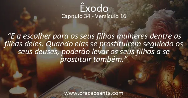Êxodo 34:16