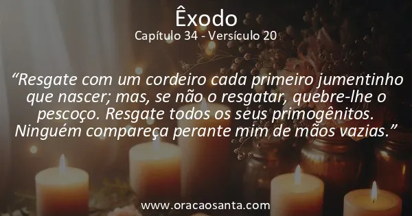 Êxodo 34:20
