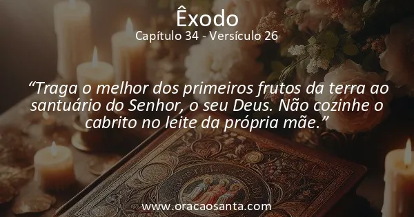 Êxodo 34:26