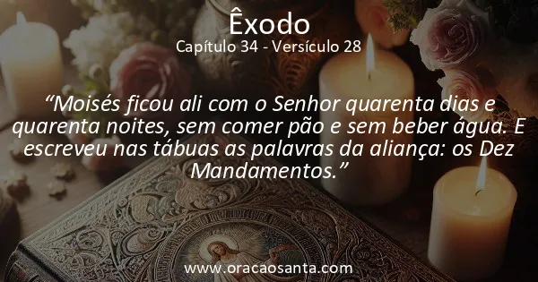 Êxodo 34:28