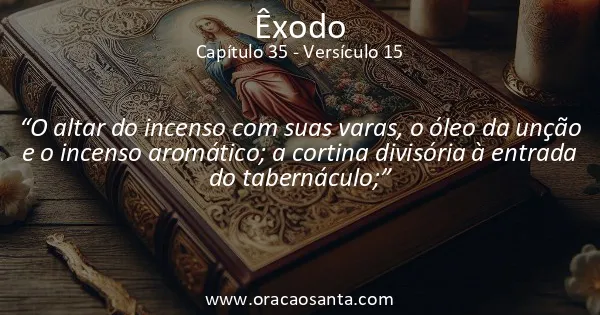 Êxodo 35:15