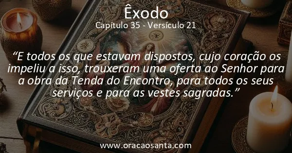 Êxodo 35:21