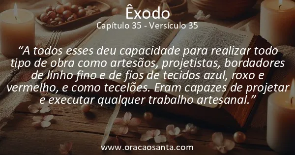 Êxodo 35:35