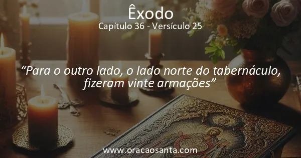 Êxodo 36:25