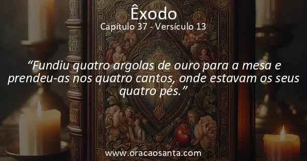 Êxodo 37:13