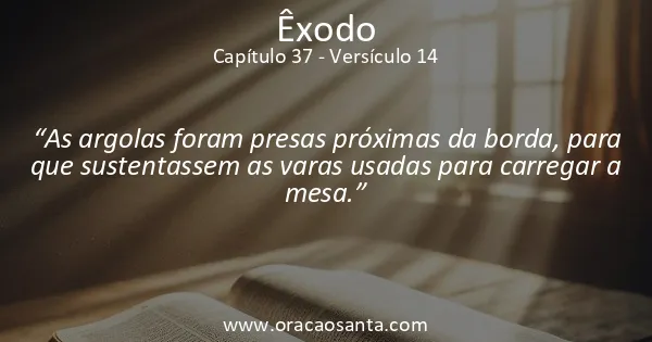 Êxodo 37:14