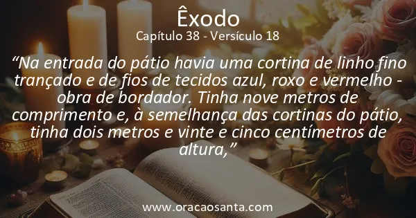 Êxodo 38:18