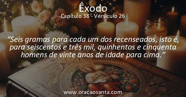Êxodo 38:26