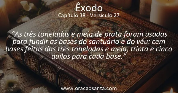 Êxodo 38:27