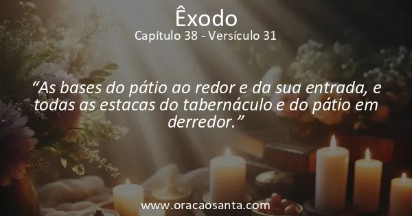 Êxodo 38:31