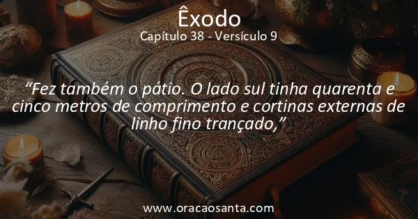 Êxodo 38:9
