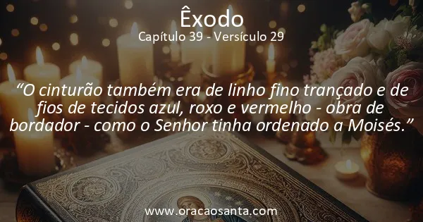 Êxodo 39:29