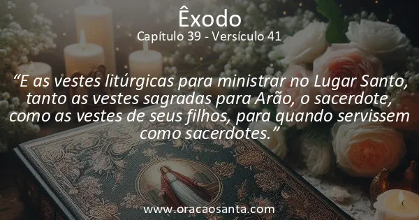 Êxodo 39:41